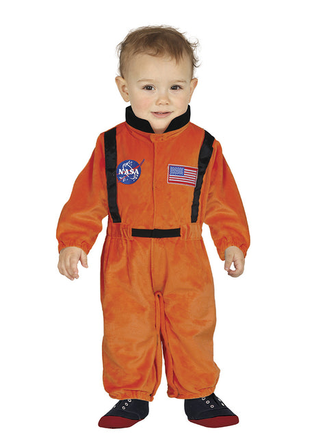 Astronautdragt Orange Baby