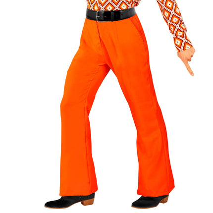 Disco 70S Bukser Orange Mænd