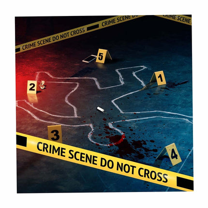 Halloween-krimisæt med 6 dele