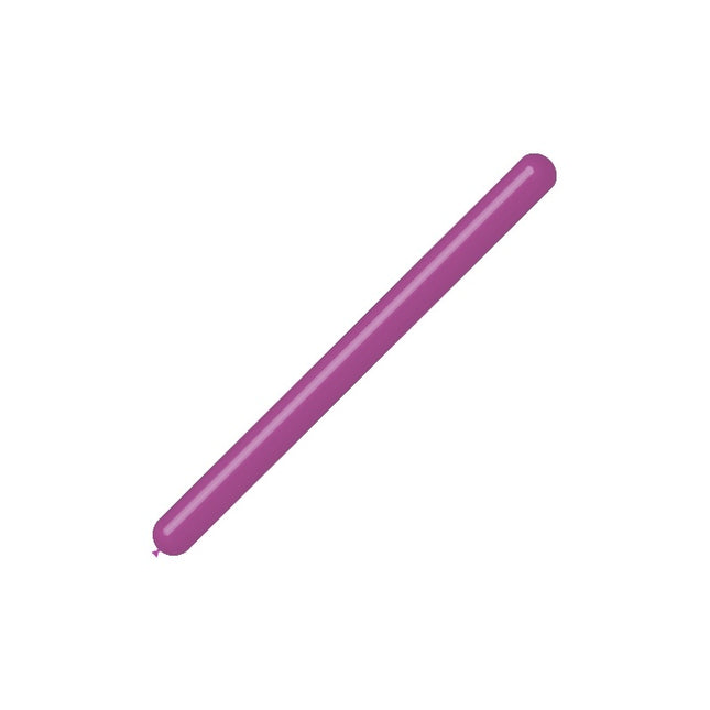 Fuchsia modelleringsballoner 7,5 cm 150 cm 100 stk