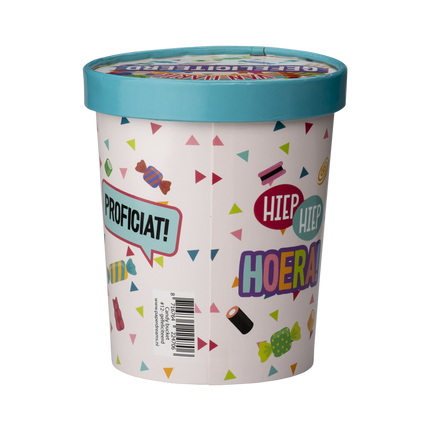 Slikæske Tillykke 12 cm