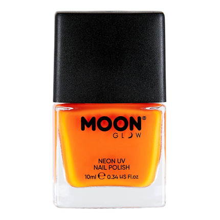 Moon Glow Intense Neon UV-neglelak Intense Orange 14 ml