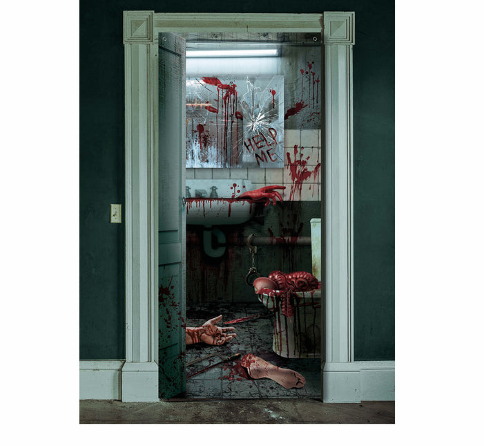 Halloween-dørplakat Lemmer 1,8 m