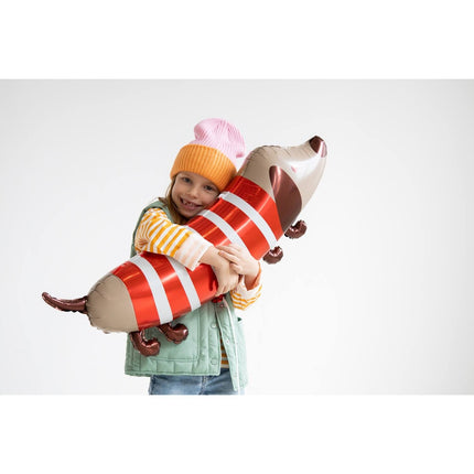 Helium-hundeballon tom 88 cm