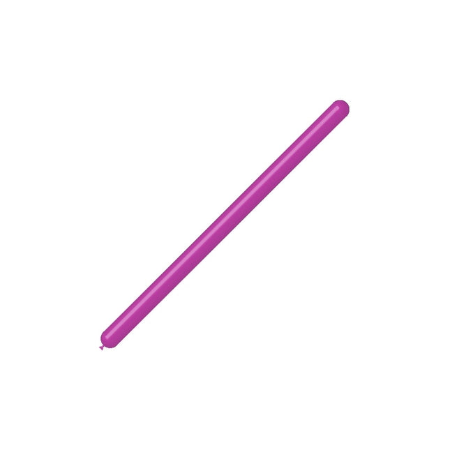 Fuchsia modelleringsballoner 5 cm 150 cm 50 stk