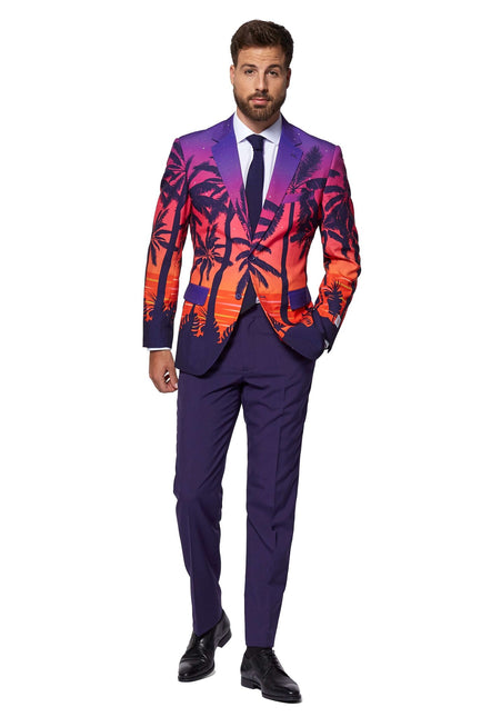 Hawaii Palm Tree Suit Men <tc>OppoSuits</tc>