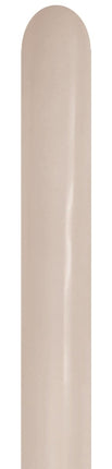 Modelleringsballoner Hvidt sand 7,6 cm 152 cm 50 stk
