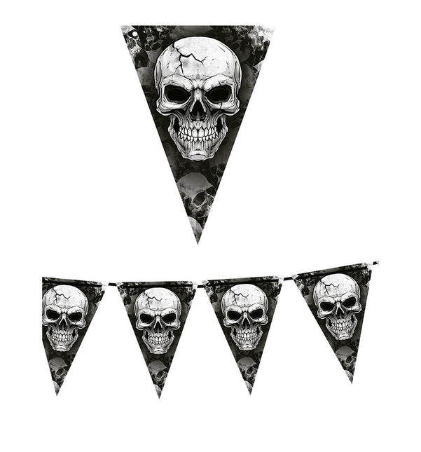 Halloween-guirlande skelet 3m