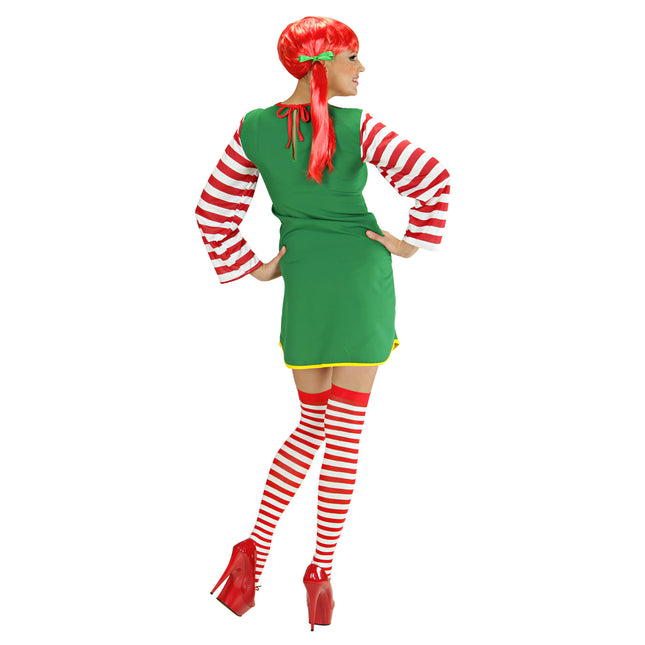 Langstrømpe-kjole til damer