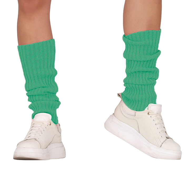 Neon 80S festpige-kostume til kvinder