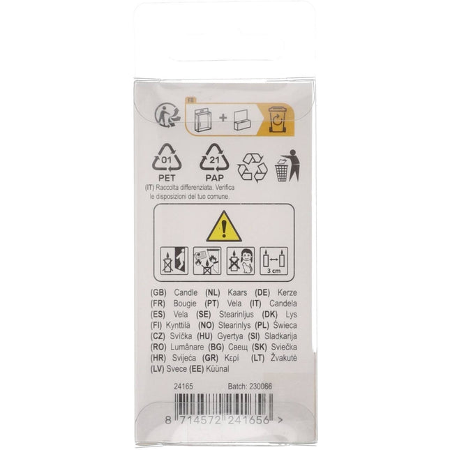 Stearinlys Simply Chic Silver Figur 5