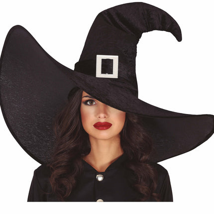 Heks med sort hat, stor