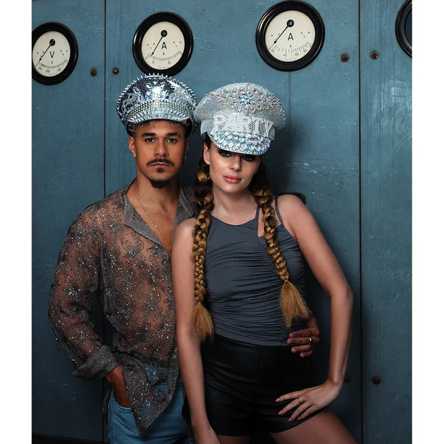 Sølvhætten glitrer