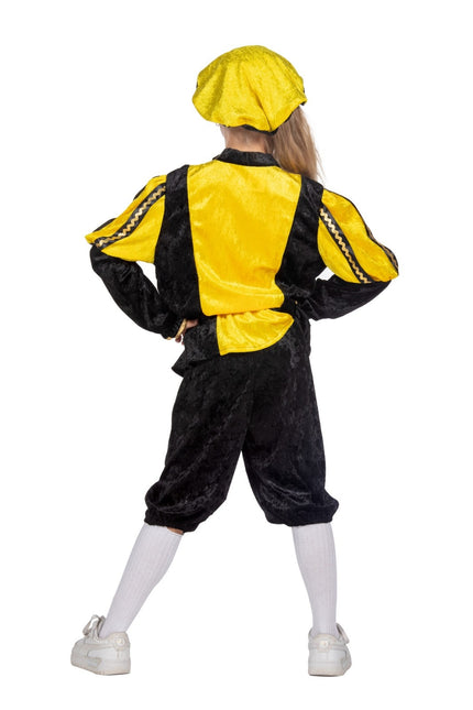 Pietenpak Kind Gul/Sort Luxe