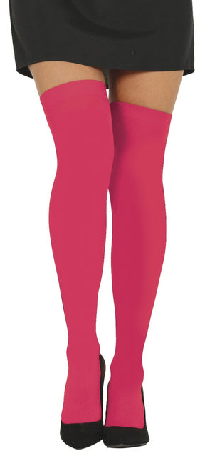 Fuchsia-strømper