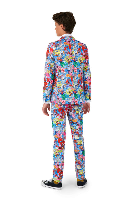 Svampebob Frenzy Dragt Dreng Teen <tc>OppoSuits</tc>