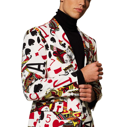 Casino Playing Cards Blazer til mænd <tc>OppoSuits</tc>