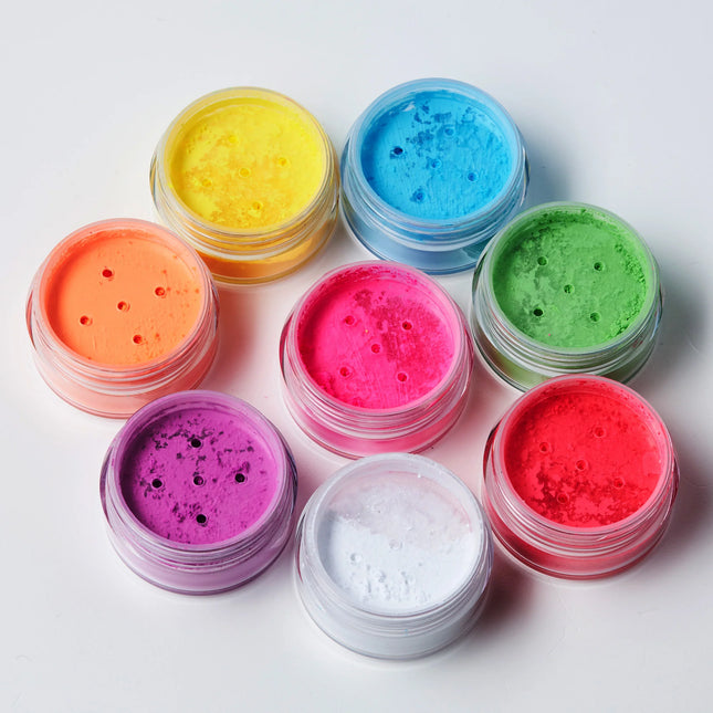 Moon Glow Neon UV Pigment Shakers Hvid 5g