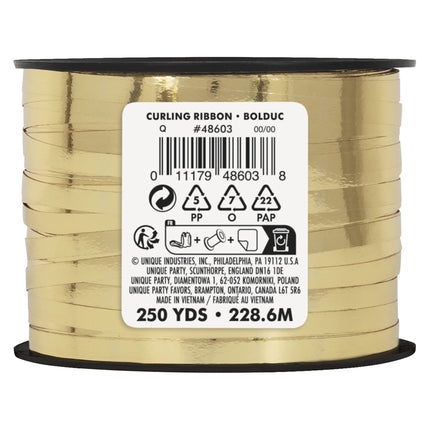 Guldbånd Light Metallic 228,6 m