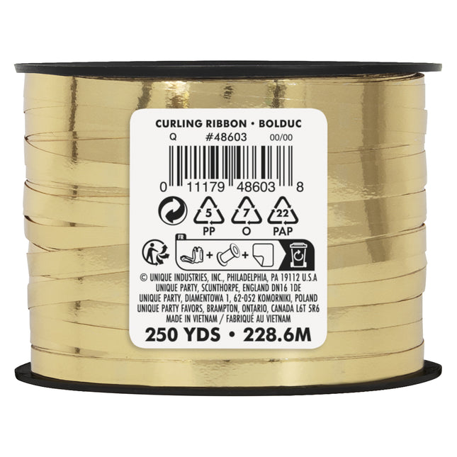 Guldbånd Light Metallic 228,6 m