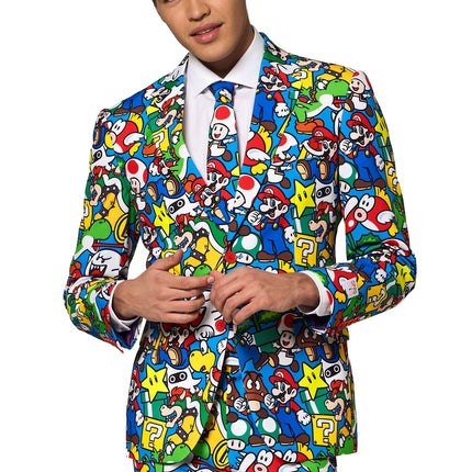 Super Mario Suit Men <tc>OppoSuits</tc>