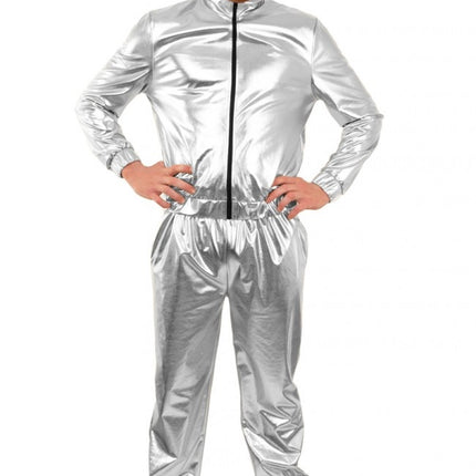 Træningsdragt sølv mænd