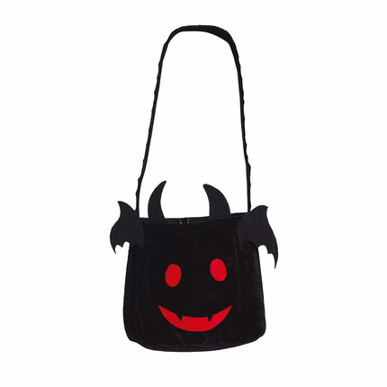 Halloween-slikspand flagermus 25 cm