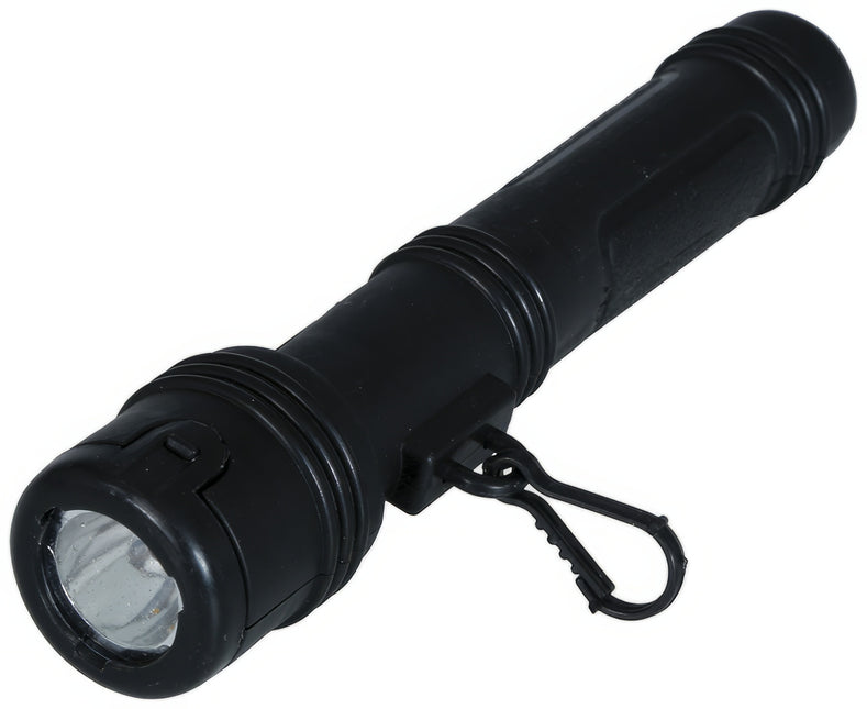 Lommelygte sort 17 cm