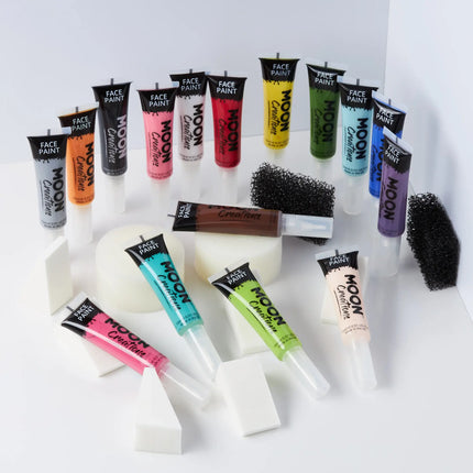 <tc>Moon Creations</tc> Ansigtsmaling med penselapplikator Sort 15ml