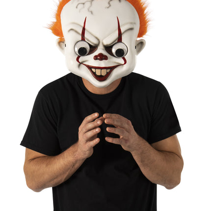 Halloween-maske Pennywise stor