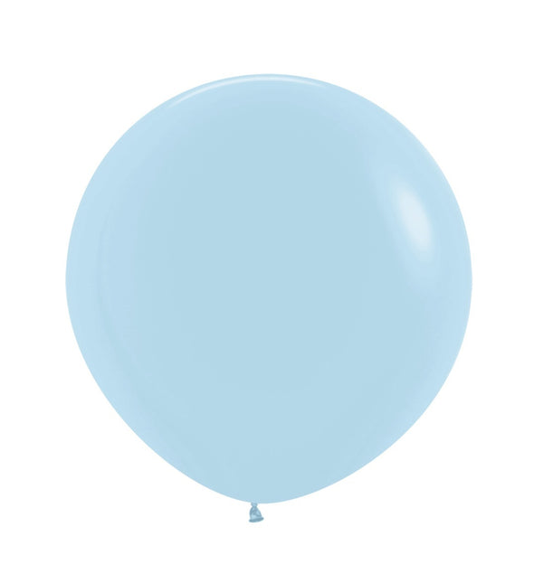 Balloner Pastel Matte Blue 61cm 10stk