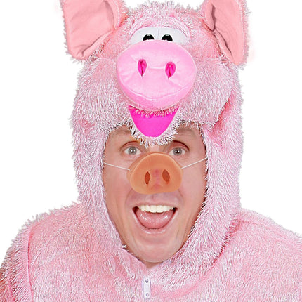 Gris med falsk næse