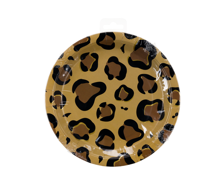 Panther-tallerkener 23 cm 8 stk