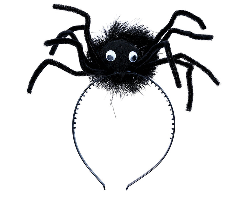 Sort hårbånd Edderkop