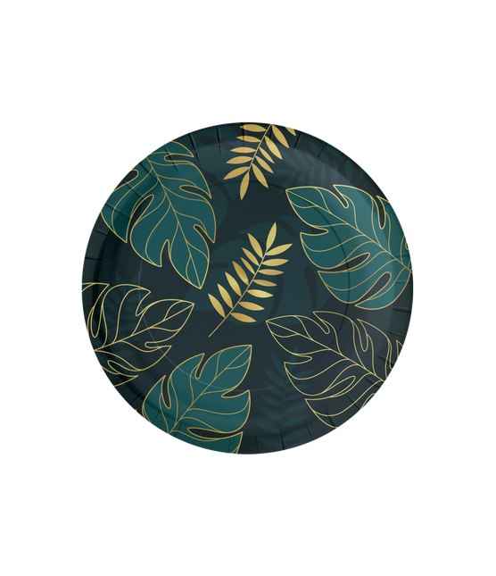 Bladtallerkener 23cm 8stk