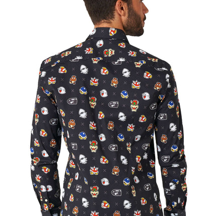 Super Mario Bad Guys skjorte til mænd <tc>OppoSuits</tc>
