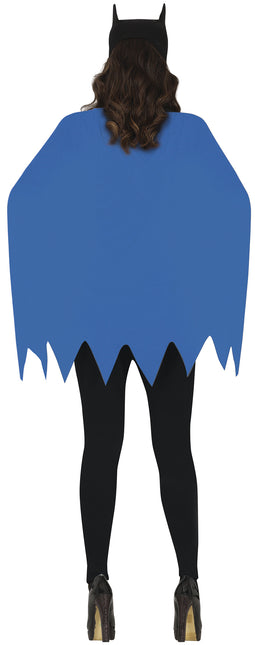 Batgirl Kostume Blå Dame