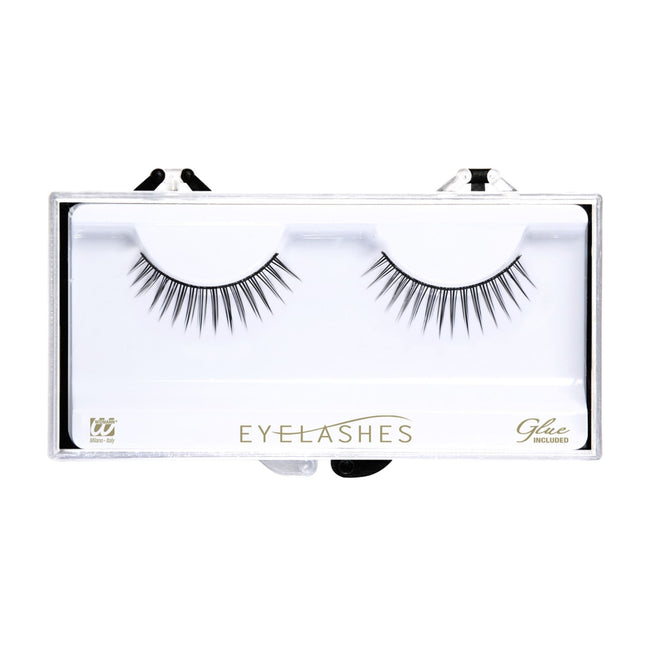 Sorte falske vipper spidse