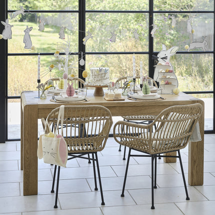 Farvede servietter Pastel 16,5 cm 16 stk