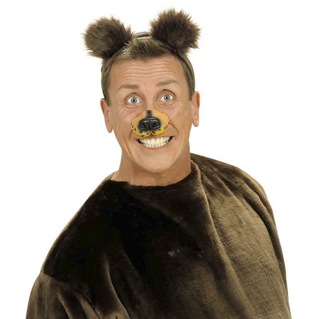 Hårbånd med bjørn