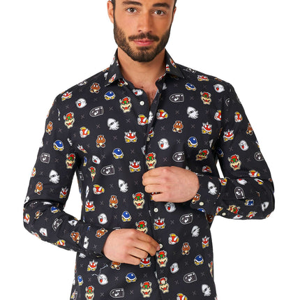 Super Mario Bad Guys skjorte til mænd <tc>OppoSuits</tc>