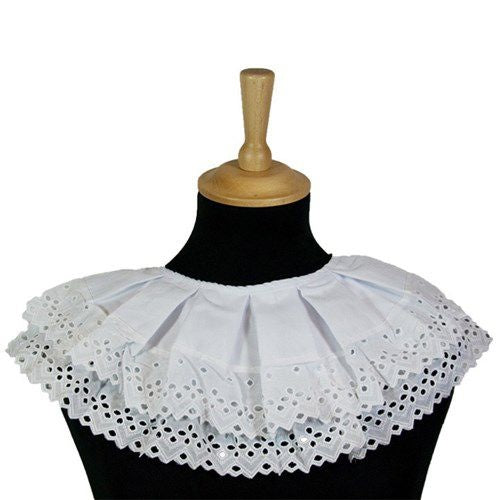 Pete's krave broderet hvid 2-lags