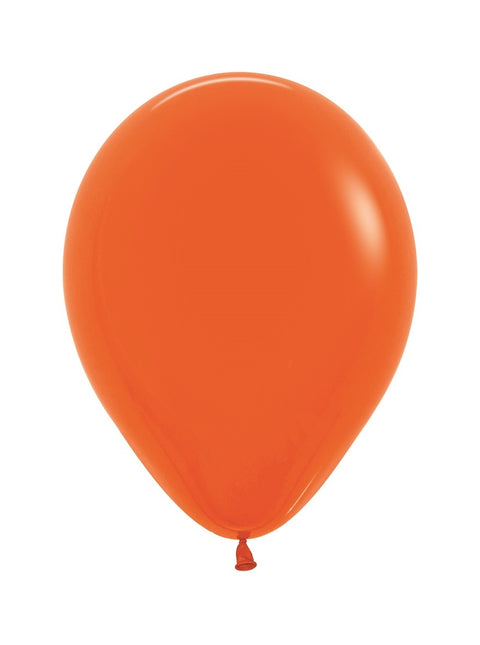 Balloner Orange 25cm 100stk