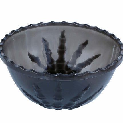 Sort Halloween-borddekoration Skelet-håndskål