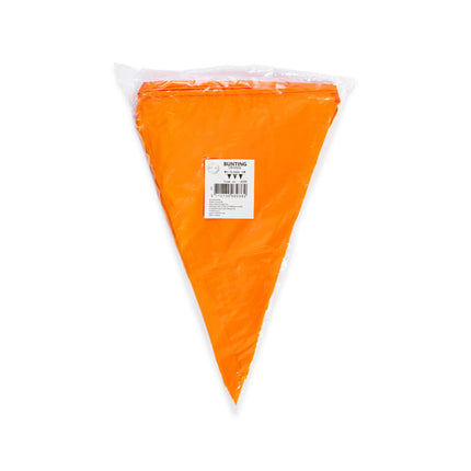 Orange guirlande 30 cm flag 10 m