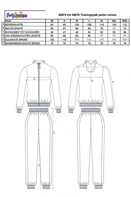 Træningsdragt Panther