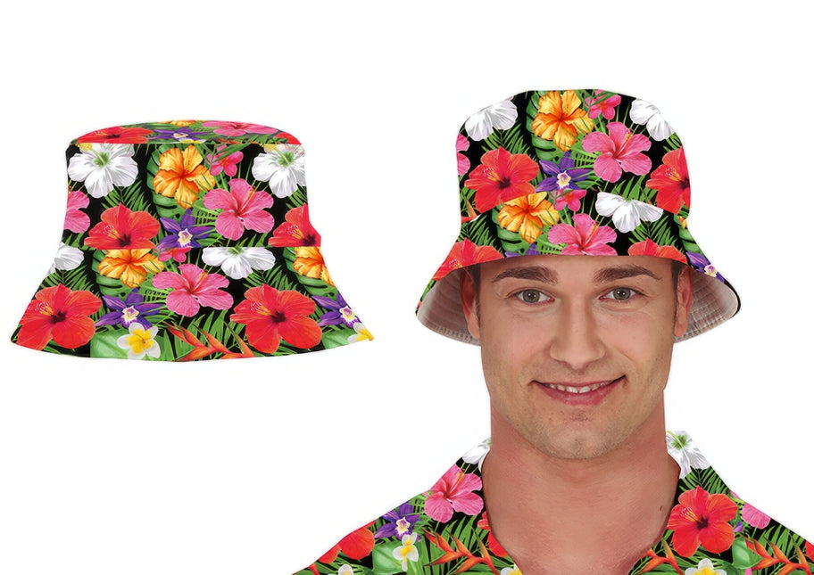 Hawaii Bucket Hat Blomster