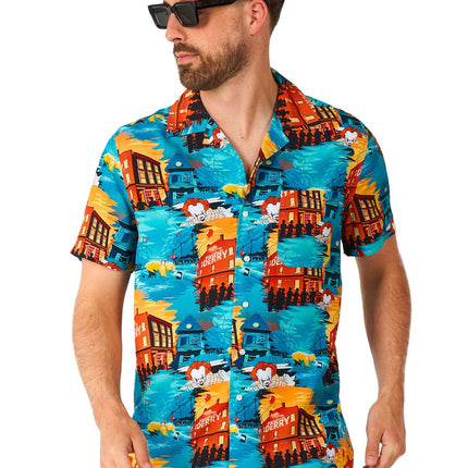 IT kortærmet skjorte til mænd <tc>OppoSuits</tc>