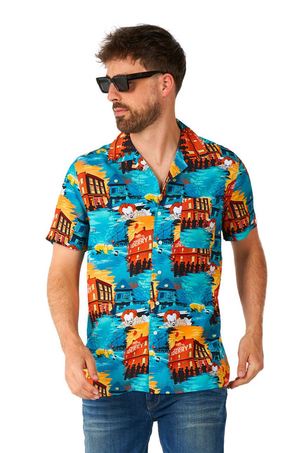 IT kortærmet skjorte til mænd <tc>OppoSuits</tc>