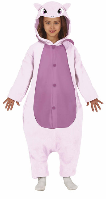 Kattekostume barn lilla